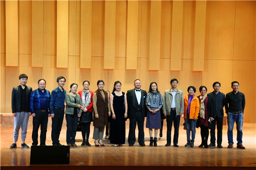 美国德州三一大学李佳蔚教授来公司举办音乐会