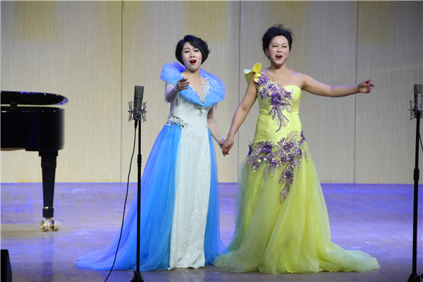 公司举办歌剧教师专场音乐会